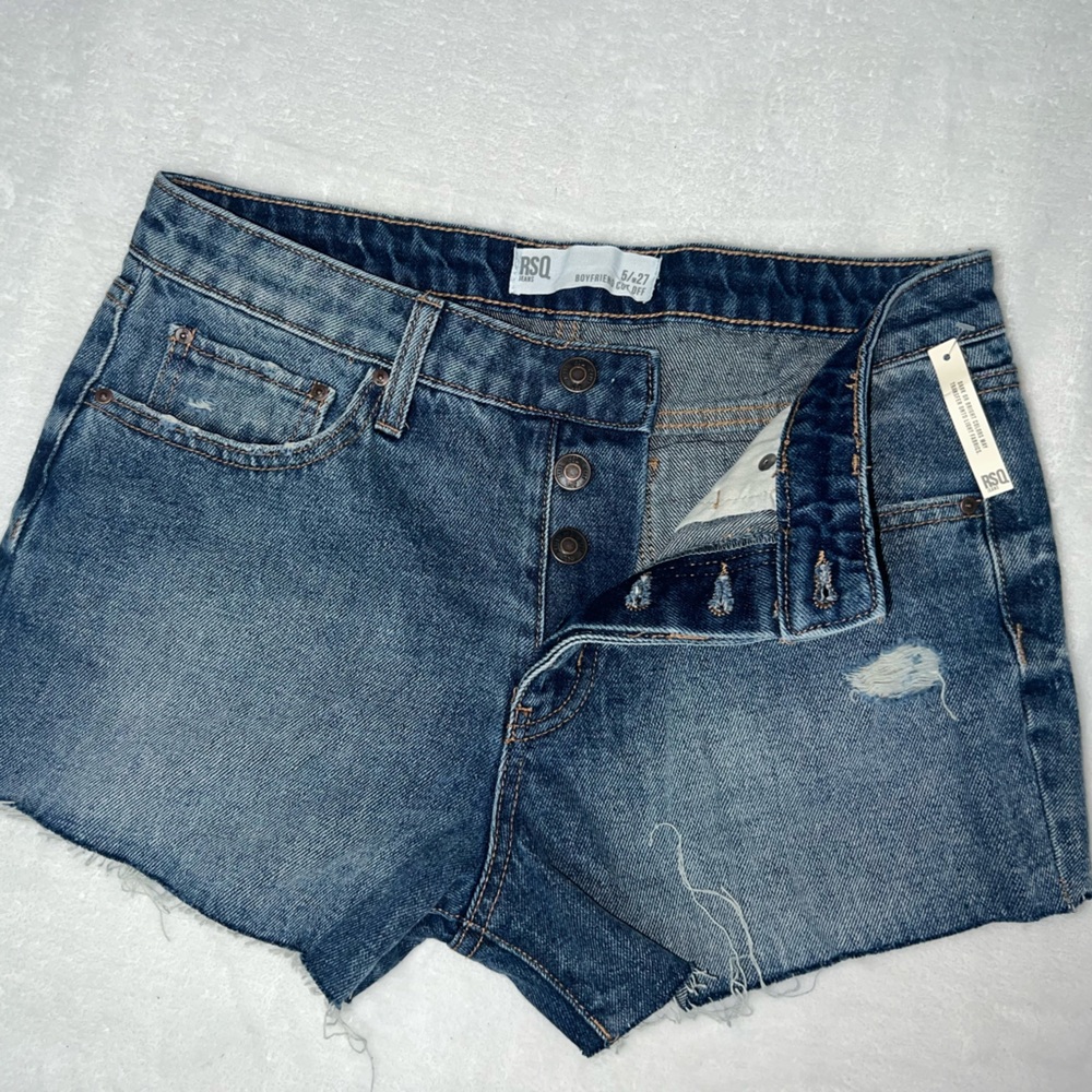 New RSQ Shorts Boyfriend Cut Off